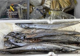 Imagen de uno de los alimentos en mal estado de este comercio.