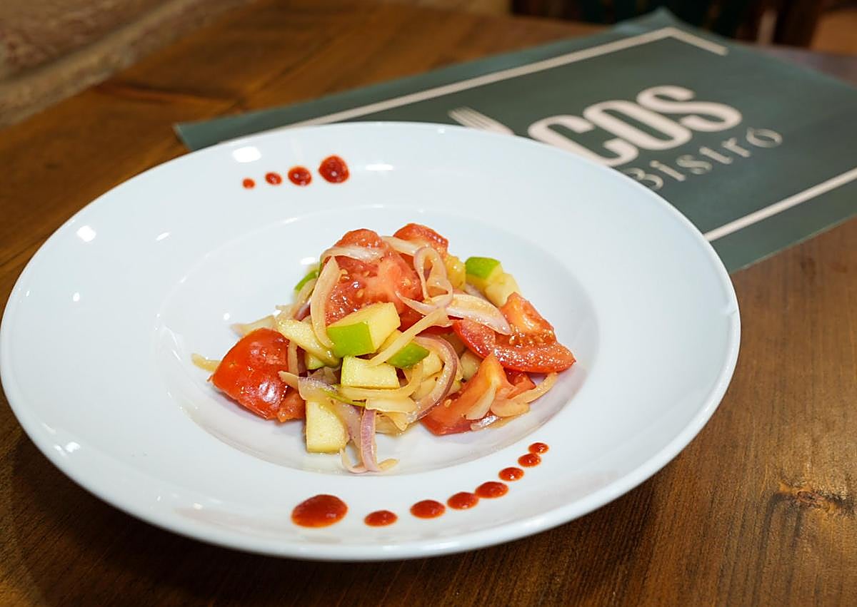 Imagen secundaria 1 - Platos del menú diario de Bicos Bistró.