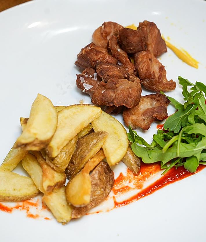 Imagen secundaria 2 - Platos del menú diario de Bicos Bistró.