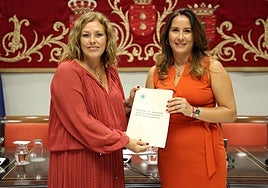 Imagen de la sesión que tuvo lugar en la Sala Cabildos del Parlamento.