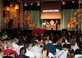 Imagen del pregón de las Fiestas del Pilar.