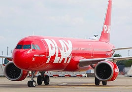 Imagen de archivo de un avión de Air Play.