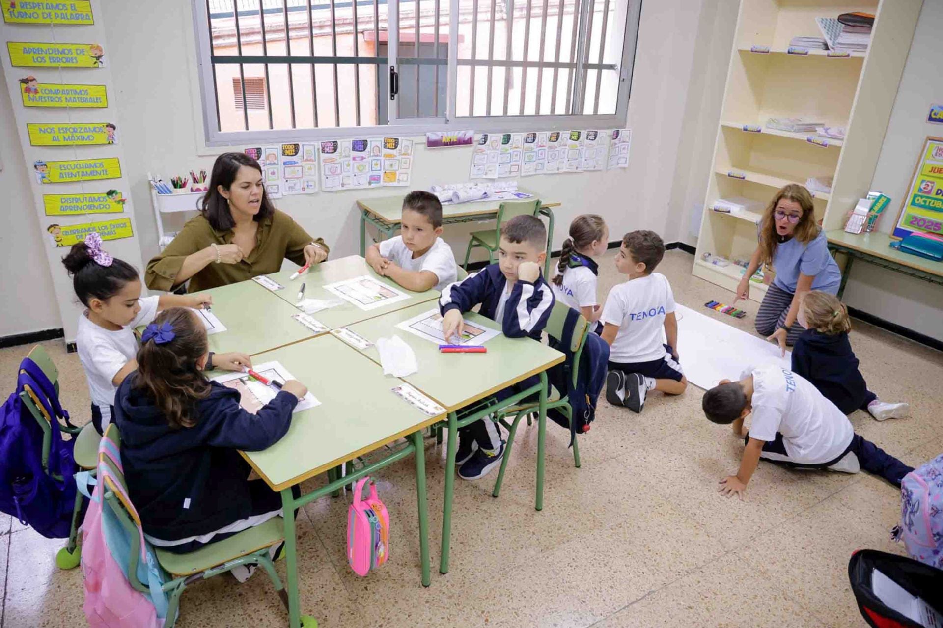 Docencia compartida en el CEIP Tenoya