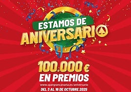Imagen de campaña en la que repartirá 100.000 euros en premios.
