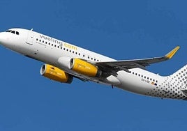 Imagen de archivo de un avión de Vueling.