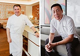 Martín Berasategui y Akira Back