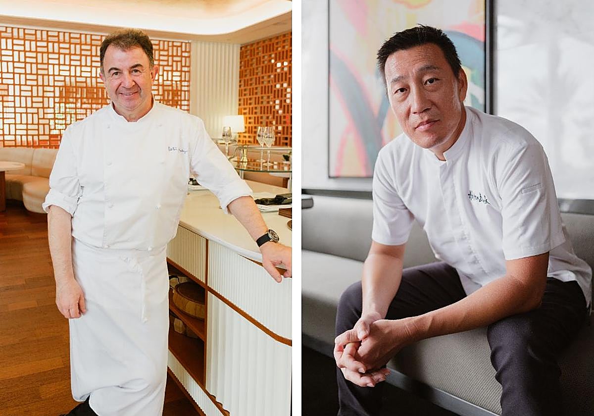 Martín Berasategui y Akira Back