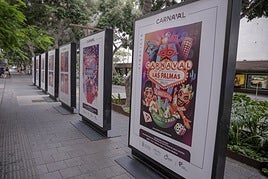 Carteles de carnaval.