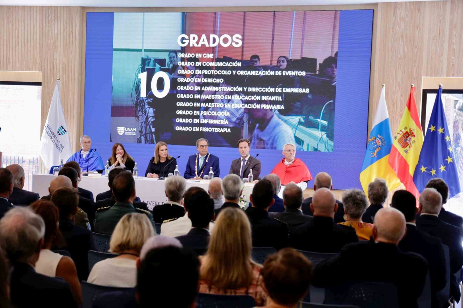 Apertura de curso de la Universidad del Atlántico Medio