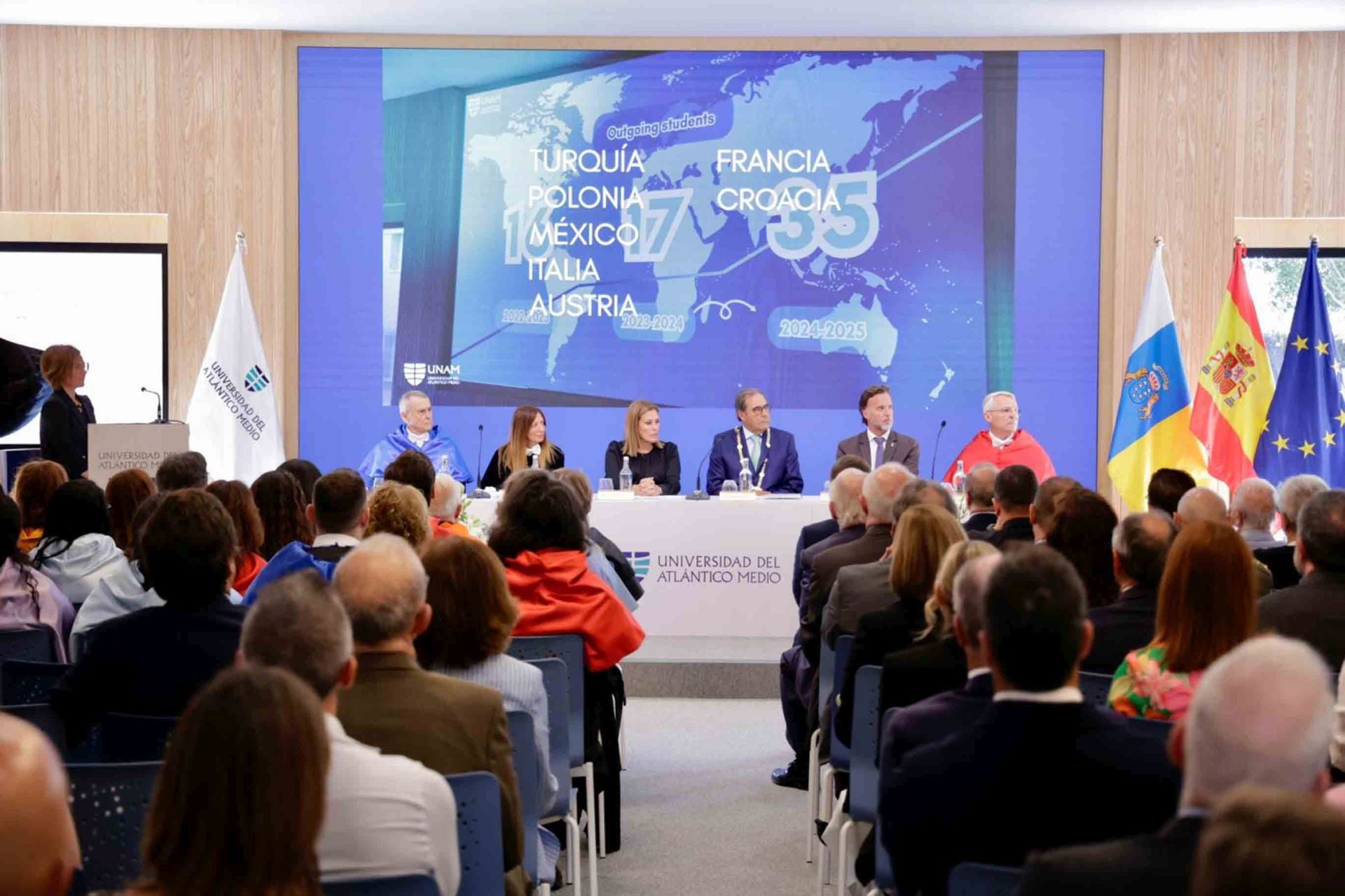 Apertura de curso de la Universidad del Atlántico Medio