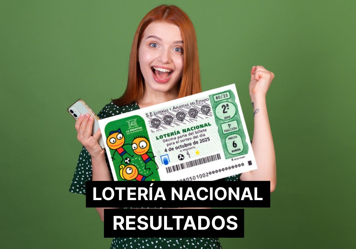 Resultado del sorteo de la Lotería Nacional del sábado