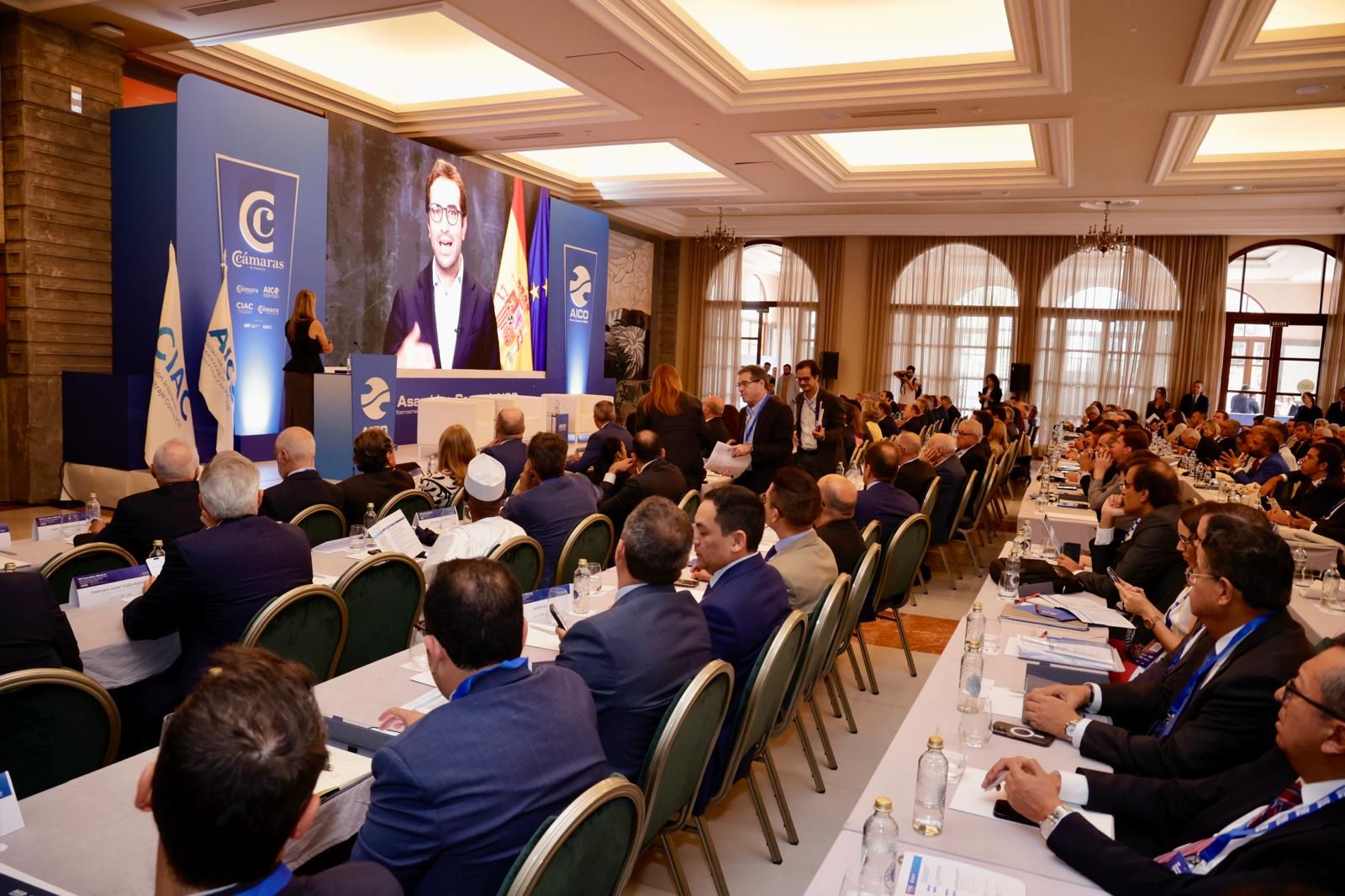 Reunión de la 52 asamblea anual de la Asociación Iberoamericana de Cámaras de Comercio