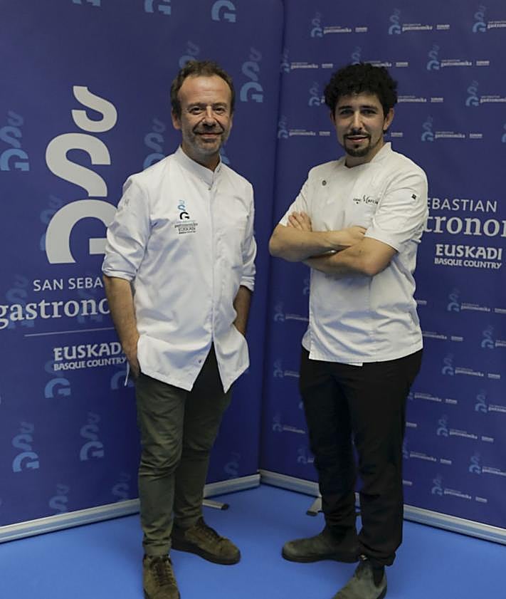 Imagen secundaria 2 - Alejandro Ibáñez, Eneko Atxa y Nacho y Jesús Manzano 