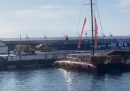 Imagen de los recursos sanitarios en el Puertito de Adeje.