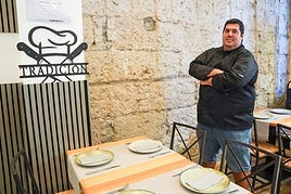 Jorge Villarino, chef y dueño de tradición.