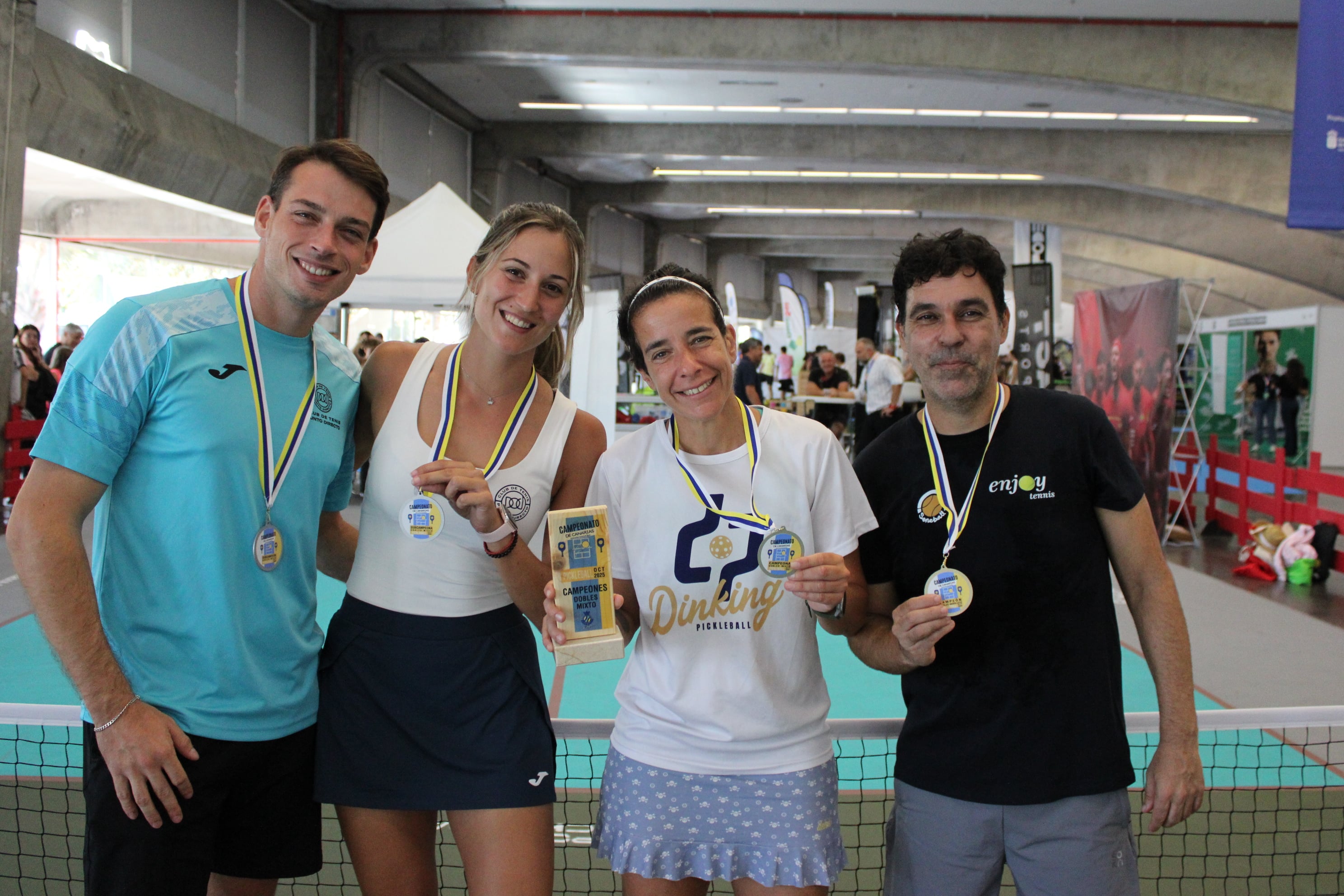 El pickleball tiene sus ases en Canarias