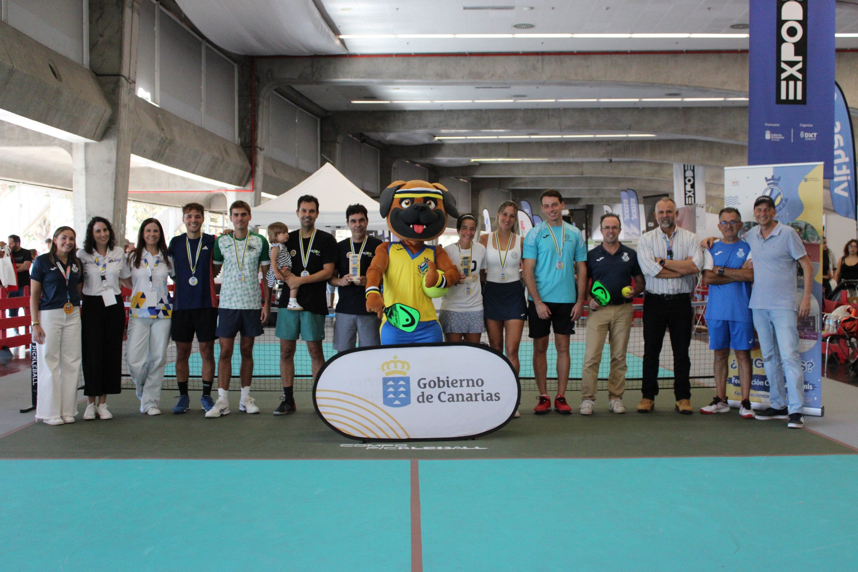 El pickleball tiene sus ases en Canarias