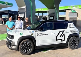 Teo Vega y Juan Carlos de Felipe, en el 7º Ecorally de Canarias.