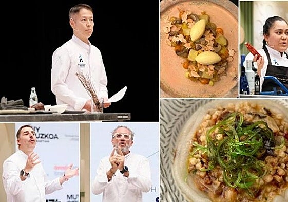 Momentos de la última jornada de San Sebastián Gastronomika.
