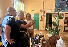 Preparativos para la 'Bajá del Macho'.