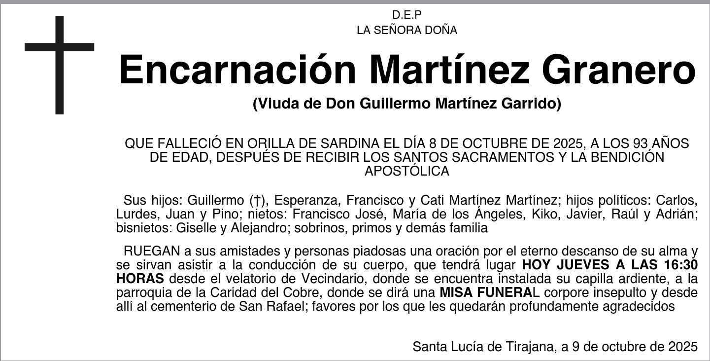 Encarnación Martínez Granero