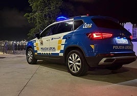 Foto archivo de un vehículo de la Policía Local.