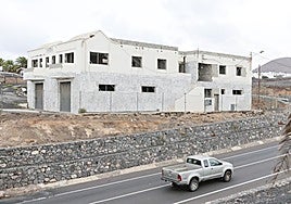 Instalación en Tías pendientes de culminación.