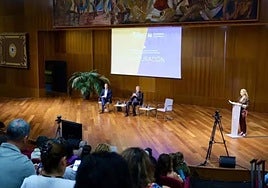 Imagen de la presentación de las microcredenciales en el Paraninfo de la ULPGC.