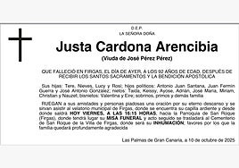 Justa Cardona Arencibia