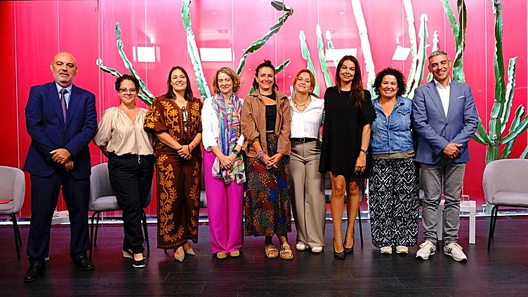 Un momento del foroCANARIAS7 'La mujer en las políticas agrarias y pesqueras europeas'.