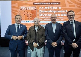 Presentación el pasado martes del informe Dinámicas de Desarrollo de África en el Cabildo de Tenerife.