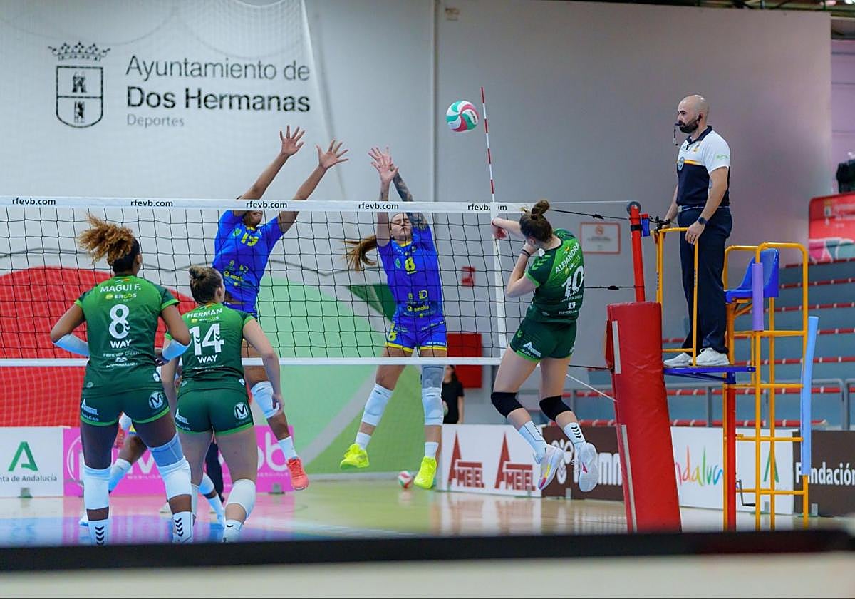 Imagen del encuentro celebrado en Dos Hermanas.