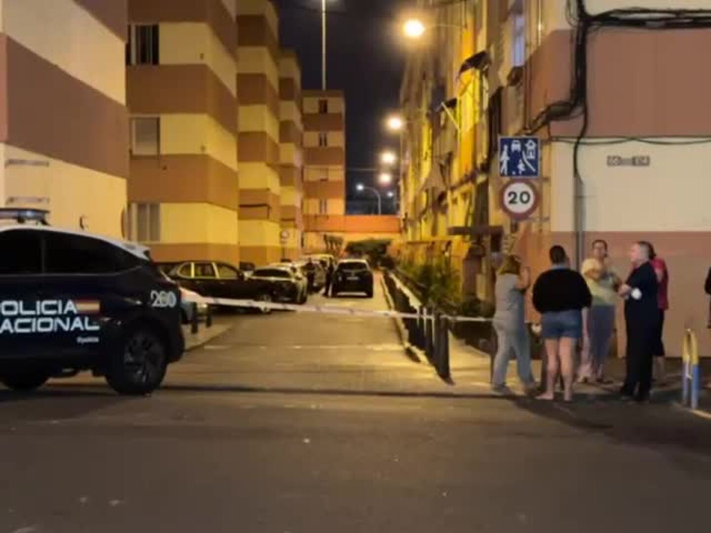 Vídeo: momentos después del apuñalamiento en la calle Manuel Becerra de Las Palmas de Gran Canaria