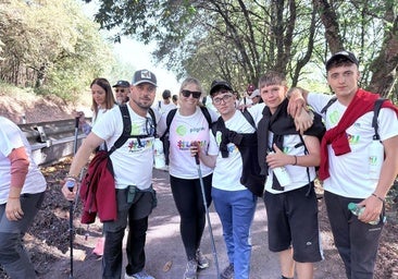 El 'Camino de los Valores' suma y sigue: la plaza del Obradoiro ya está más cerca