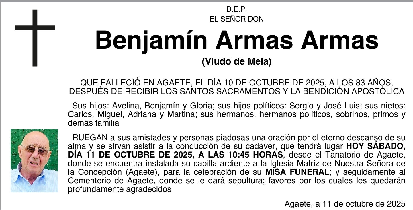 Benjamín Armas Armas