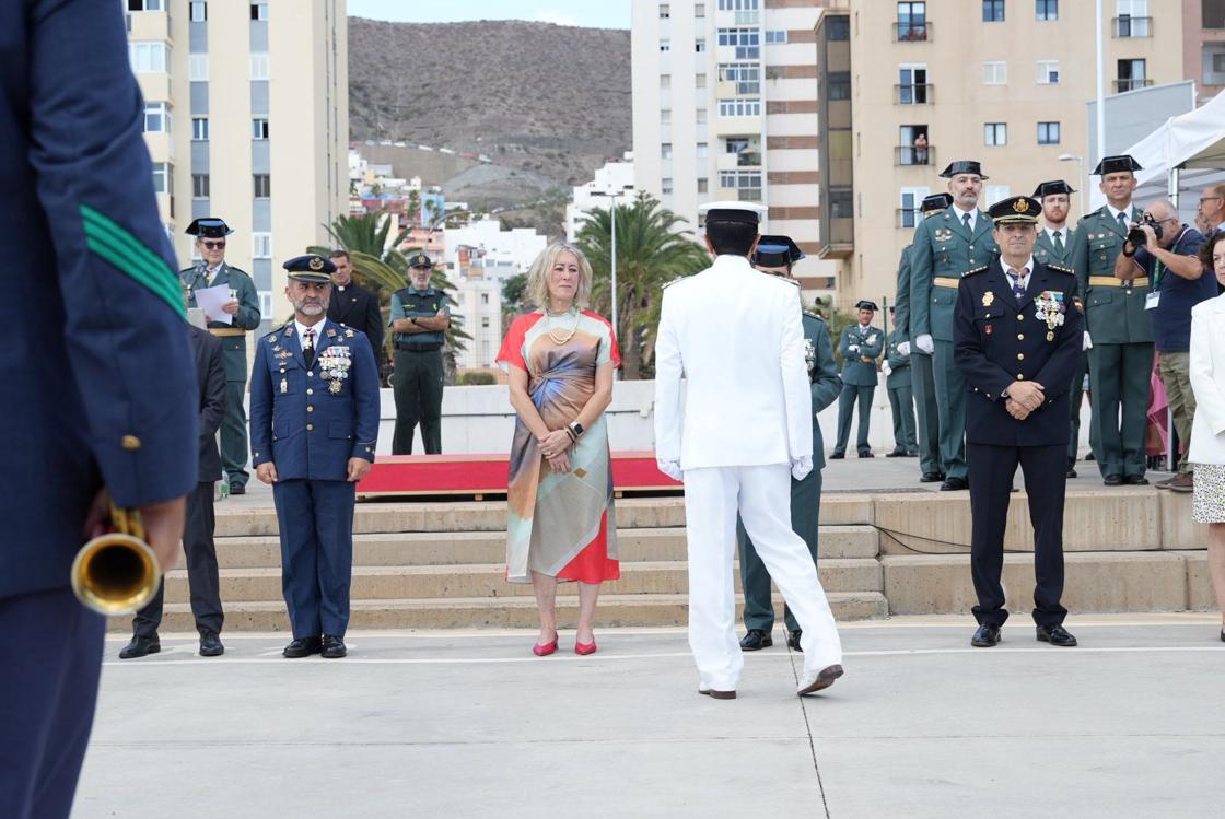 El acto militar en Las Palmas de Gran Canaria, en imágenes