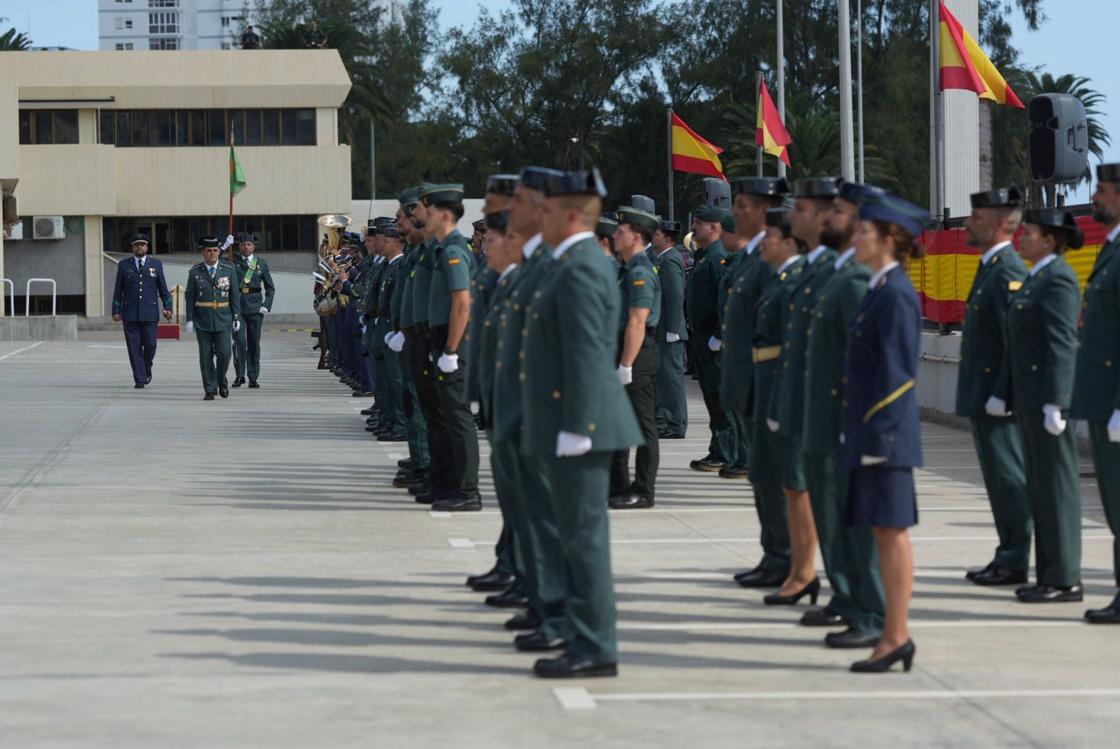 El acto militar en Las Palmas de Gran Canaria, en imágenes