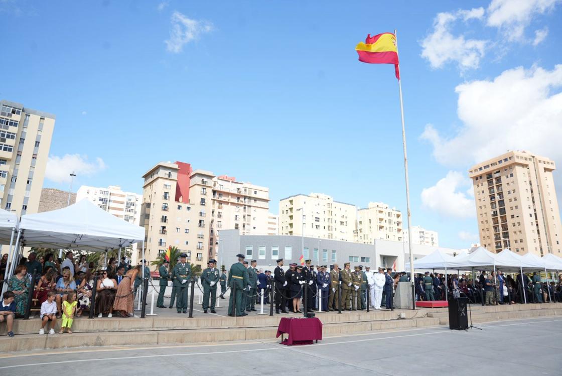 El acto militar en Las Palmas de Gran Canaria, en imágenes