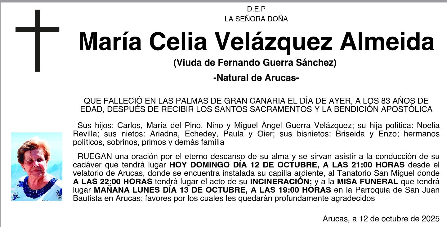 María Celia Velázquez Almeida