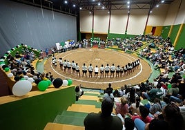 El Ayuntamiento de Gáldar renueva el terrero de lucha de La Montaña