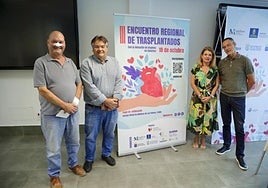 De izquierda a derecha, Antonio Suárez, Pablo Rodríguez, Elizabeth Hernández y Vicente Peña.