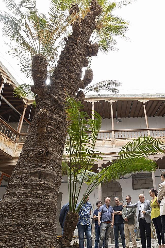 Vista del icónico ejemplar del antiguo Hospital de San Martín.