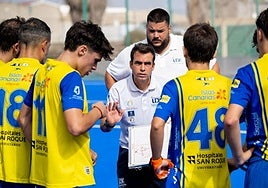 Eugenio Paulón, entrenador del equipo masculino del Taburiente.