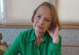 La periodista Lali Sánchez.