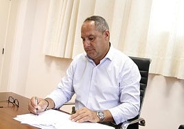 Juan Monzón, consejero de Deportes.