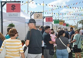 Foto de archivo de una feria en San Bartolomé de Tirajana.