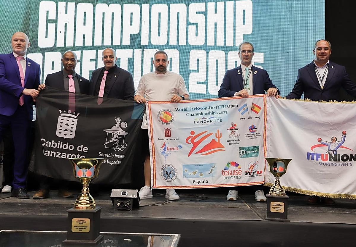 Lanzarote recoge el testigo del próximo mundial de taekwondo.