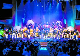 Imagen de archivo del grupo de La Trova en directo.