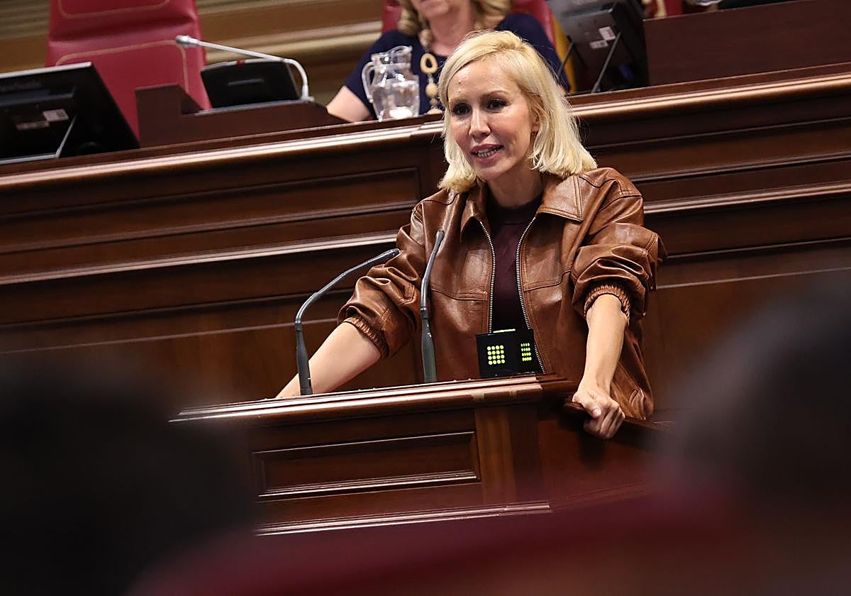 La diputada popular Rebeca Paniagua.