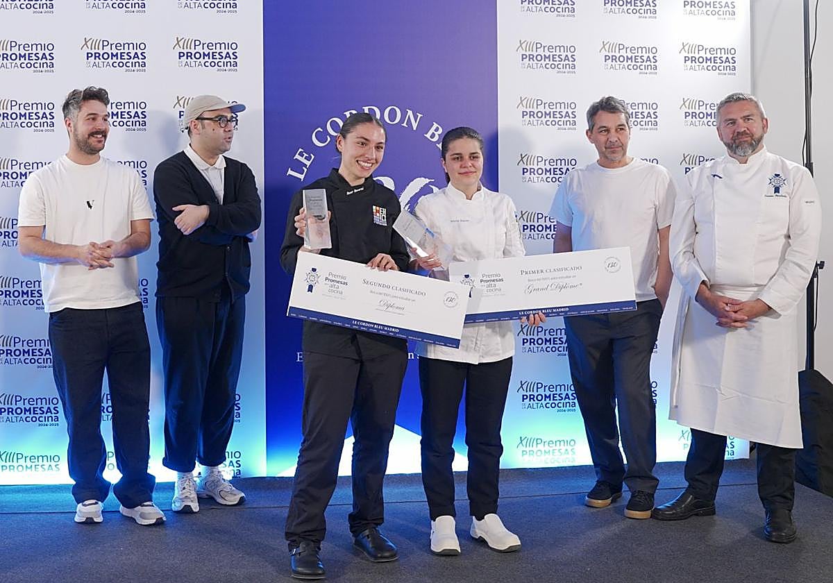 Jurado y finalistas de la anterior edición, XIII Premio Promesas de la alta cocina de Le Cordon Bleu Madrid.